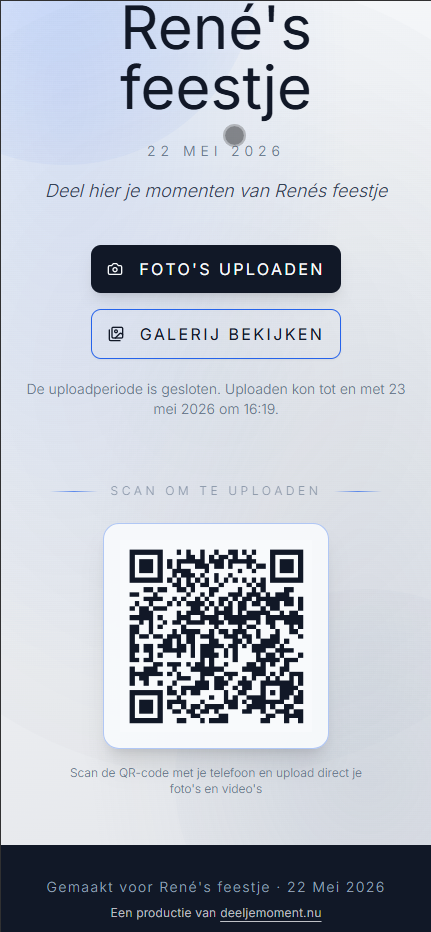 Voorbeeld bedrijfsevenement stijl